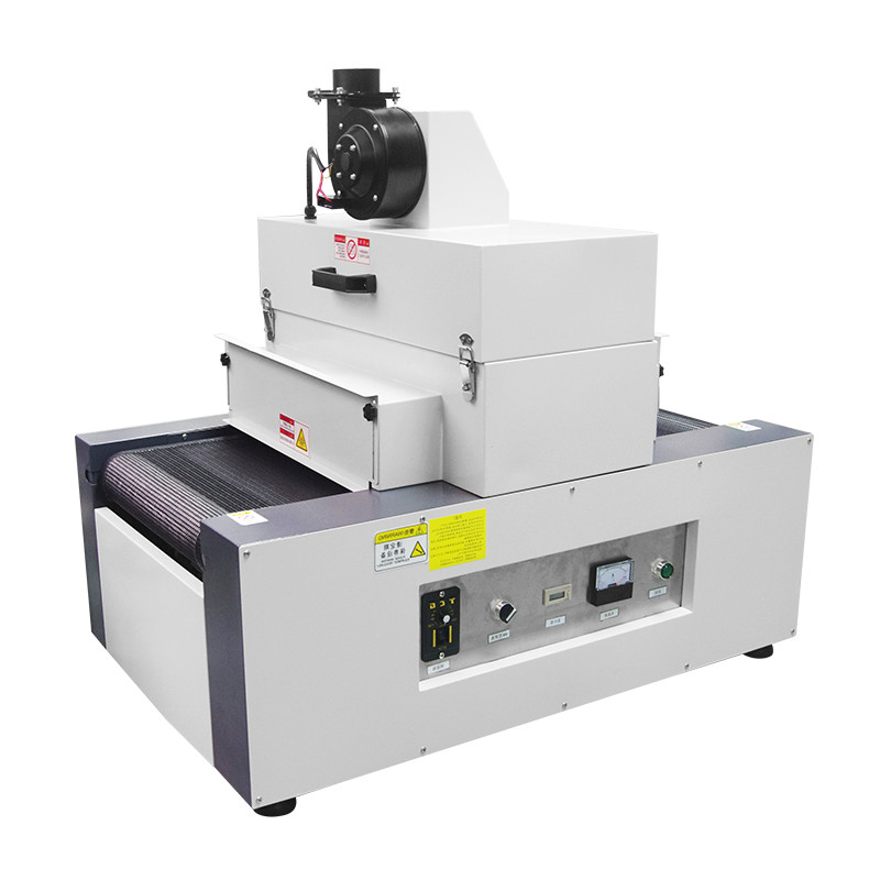 Μικρή ξηρότερη 300MM υπολογιστών γραφείου 2KW UV θεραπεύοντας ζώνη μηχανών που χρησιμοποιείται σε τηλεφωνική περίπτωση κυττάρων