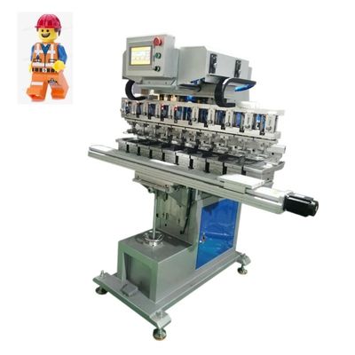 10 μηχανή εκτυπωτών μαξιλαριών χρώματος 0.4-0.6Mpa με τα πνευματικά τμήματα SMC